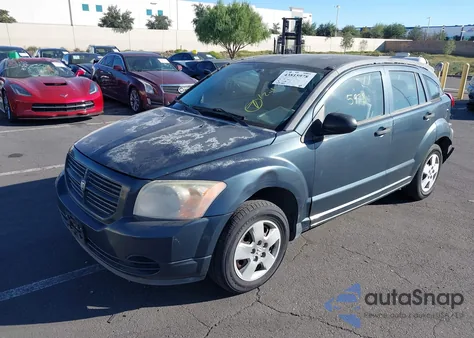 2007 Dodge Caliber из США, поврежденный, VIN 1B3HB28B47D288334
